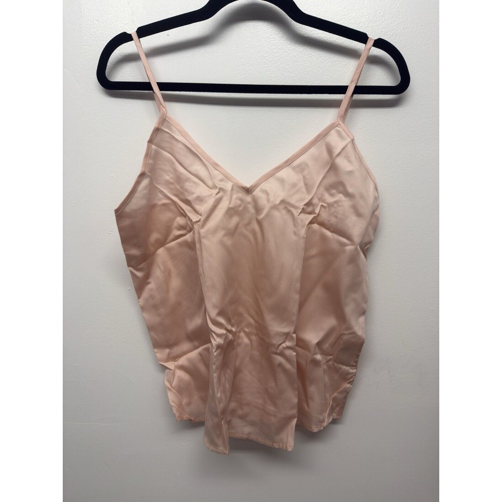 Ettitude Bamboo‎ Sateen Camisole Sleepwear Lingerie Top Small Blush Pink NEW #19
